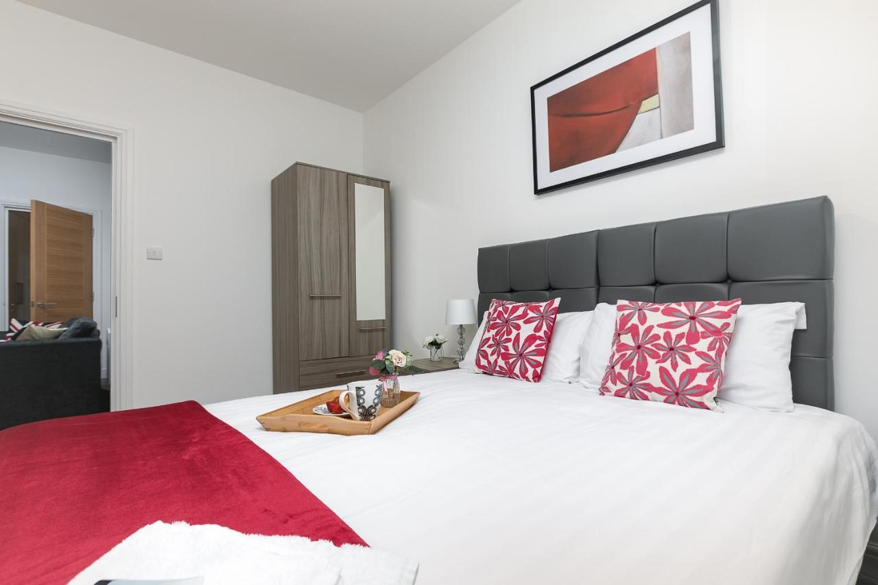 Kvm - City Apartment 9 - Contractors - Town Centre By Kvm Stays Peterborough Exteriér fotografie