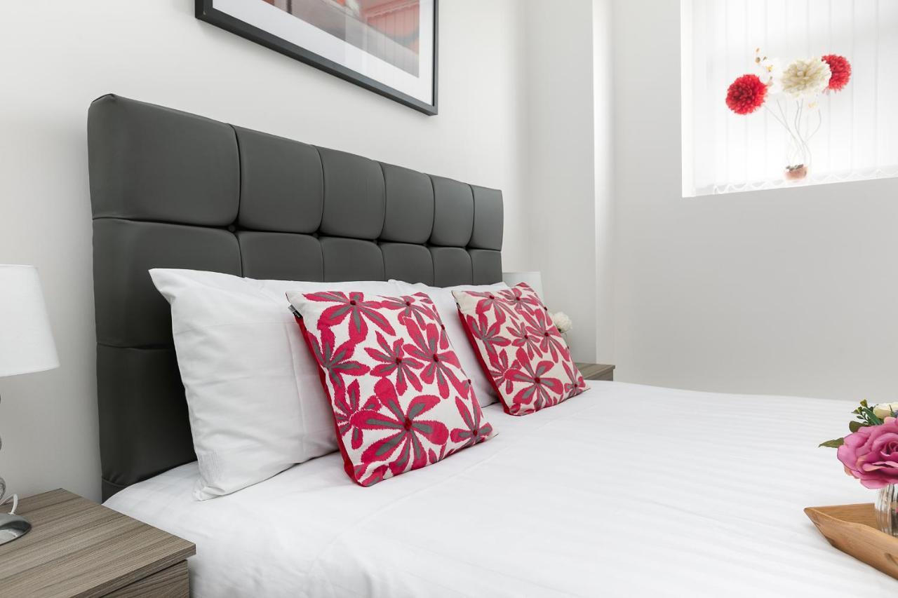 Kvm - City Apartment 9 - Contractors - Town Centre By Kvm Stays Peterborough Exteriér fotografie